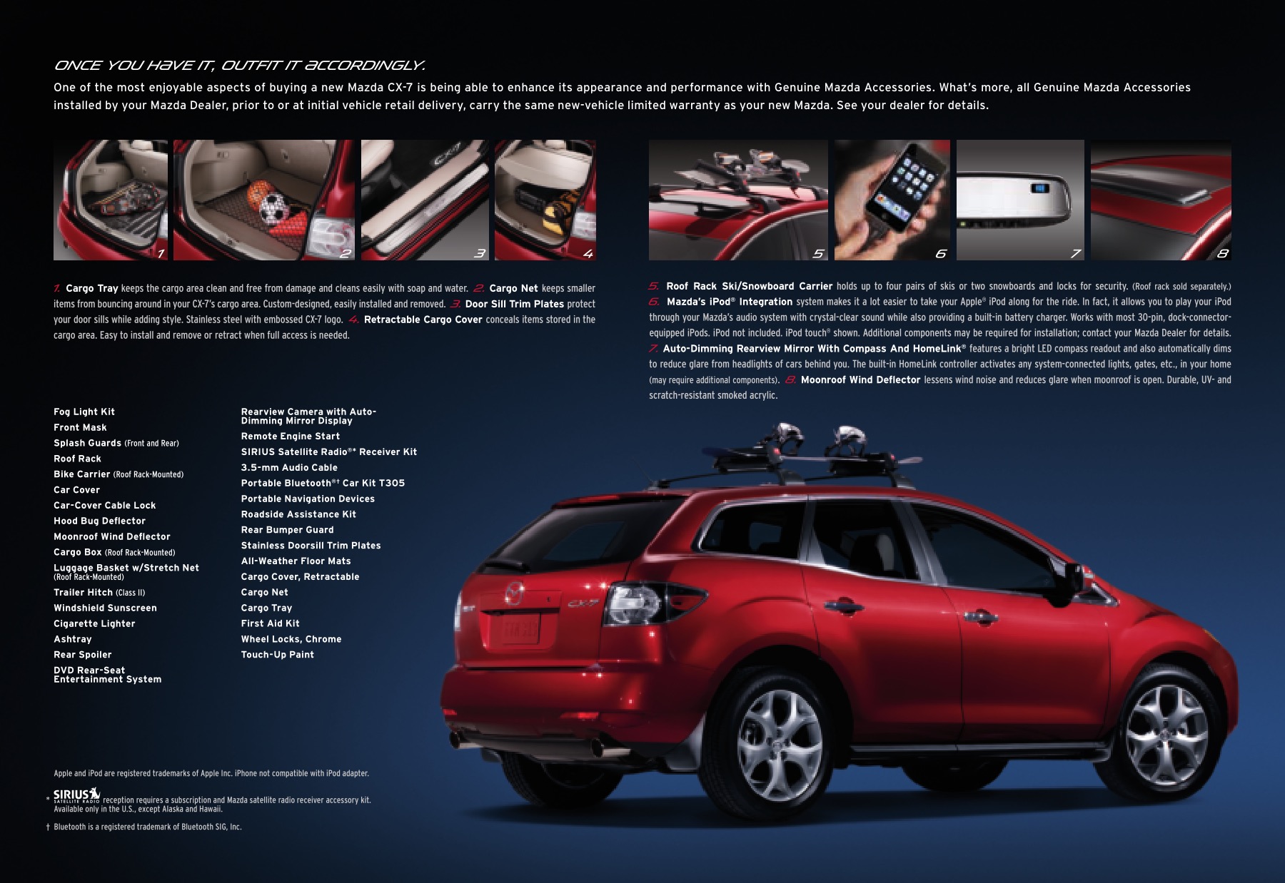 2010 Mazda CX-7 Brochure Page 14